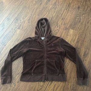 Lily Pulitzer Brown Velvet Jacket - Size Medium